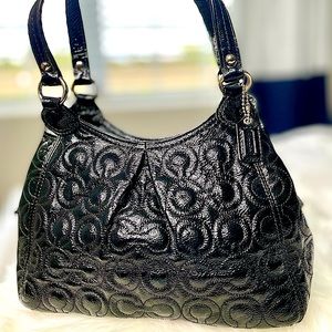 Coach Signature Leather Mini Handbag